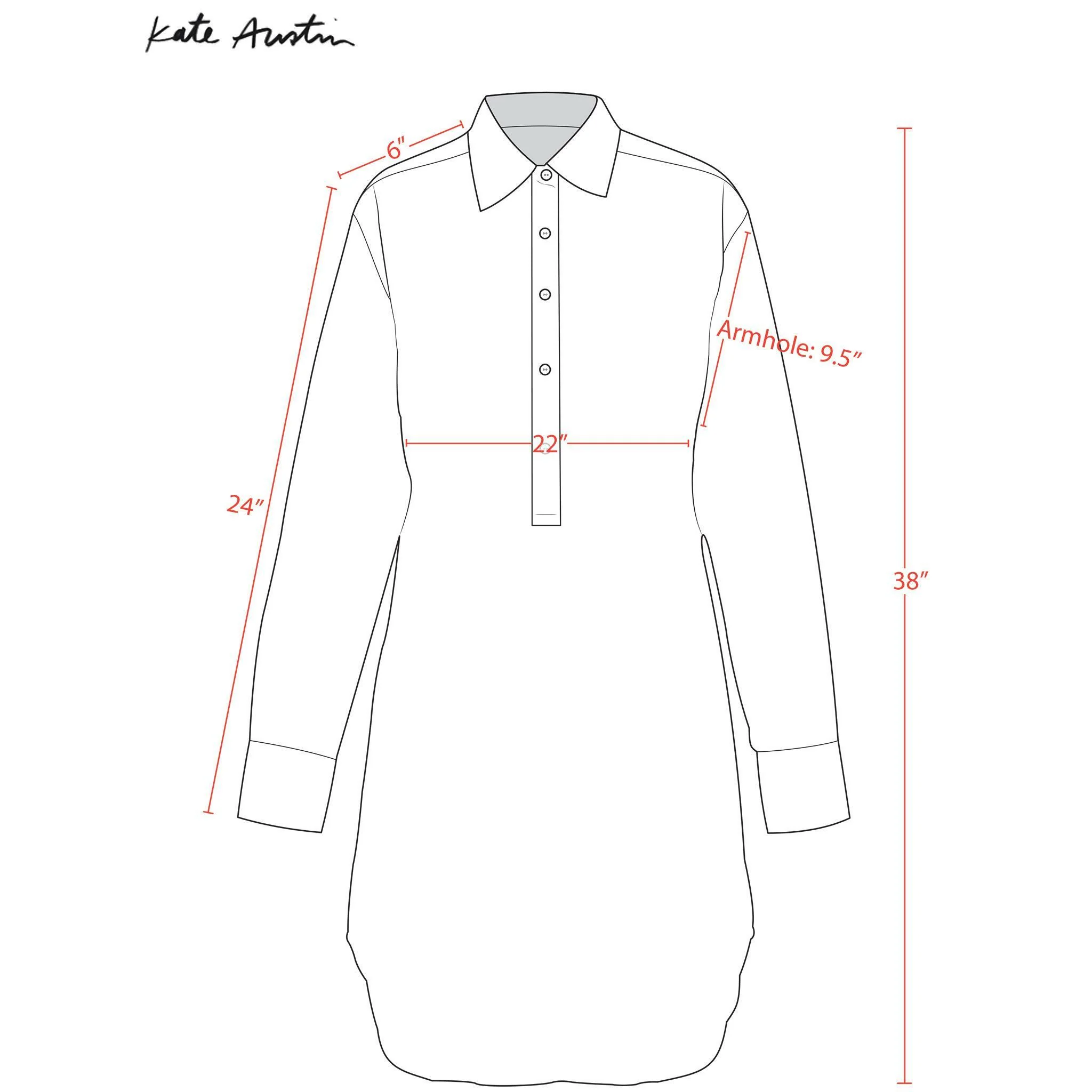 Kate Austin Designs Katherine Shirt Dress (Navy Classic Stripe) - Image 5