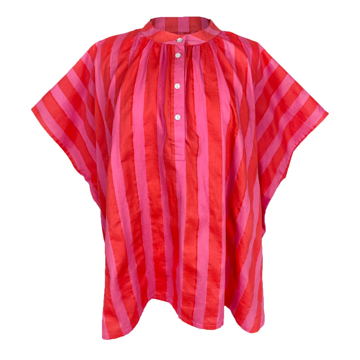 Kate Austin Designs Marina Top (Pink/Red Cabana Stripe) - Image 12