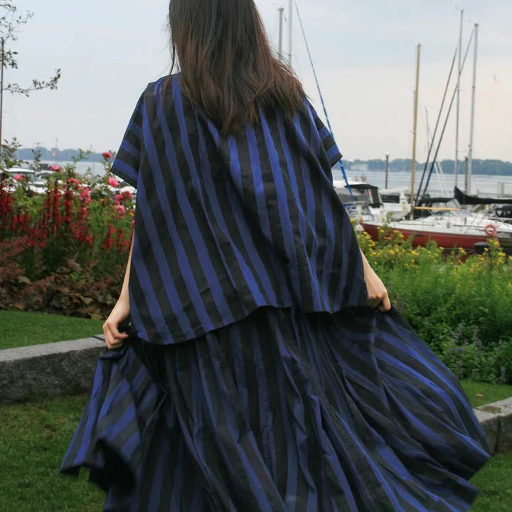 Kate Austin Designs Marina Top (Midnight Cabana Stripe) - Image 11