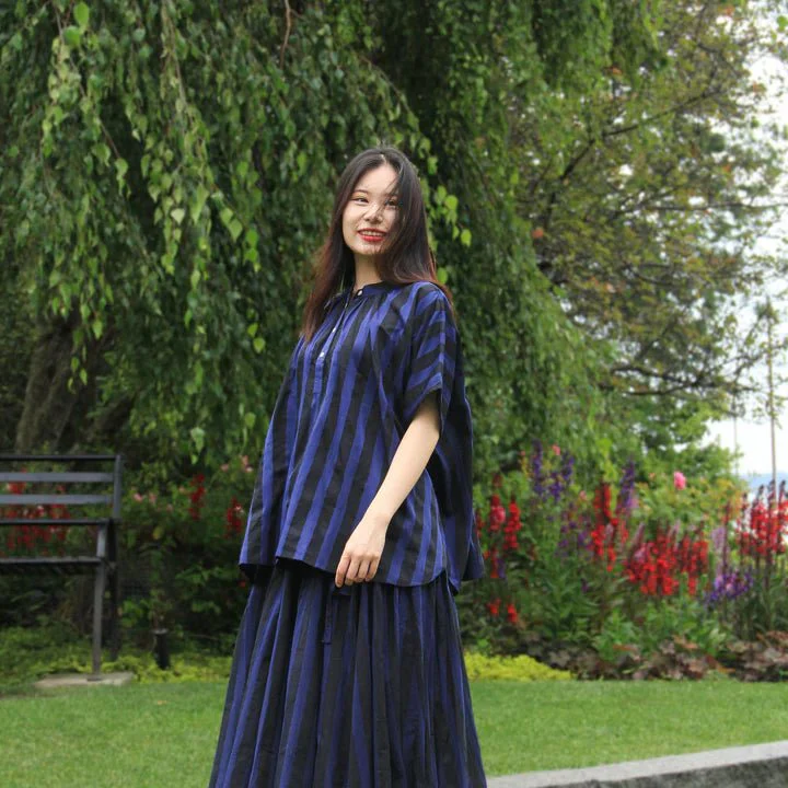 Kate Austin Designs Marina Top (Midnight Cabana Stripe) - Image 8