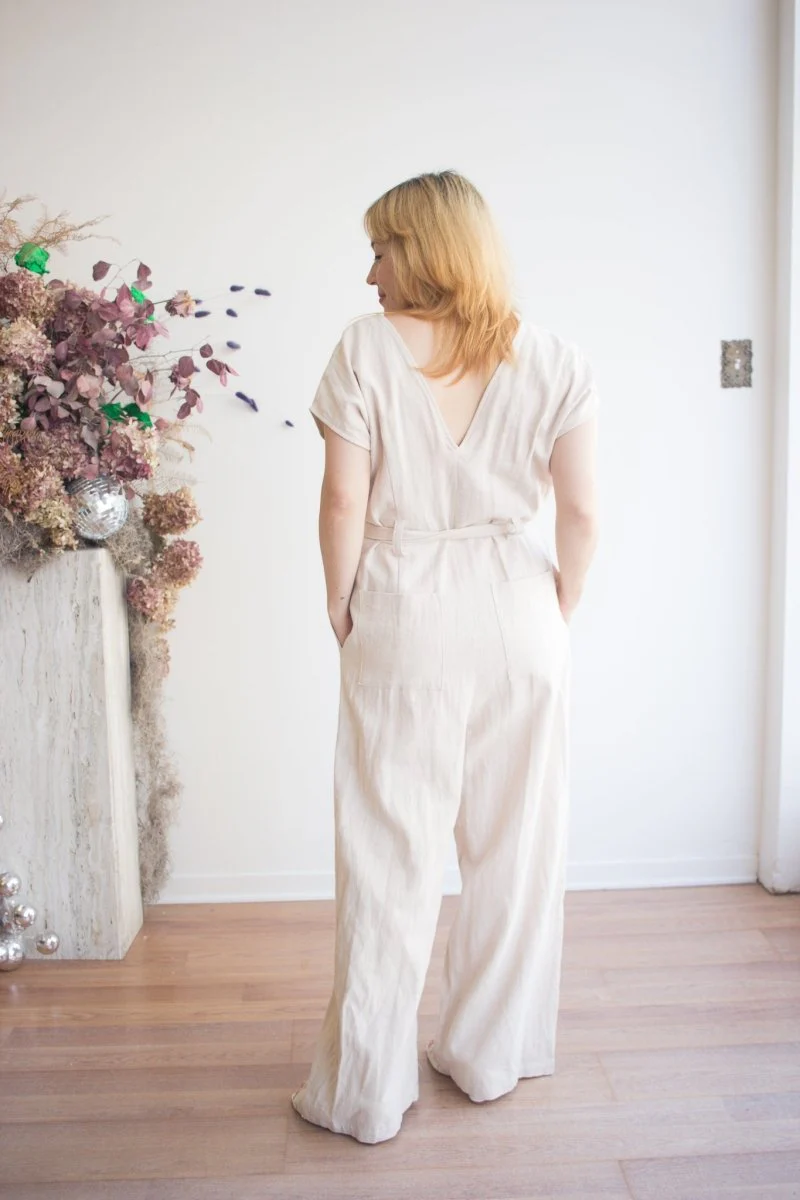 Korelli Alexandra Jumpsuit (Beige) - Image 4
