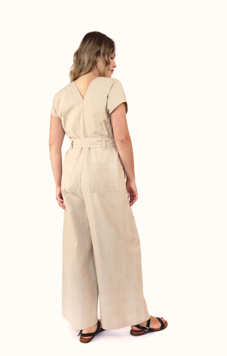 Korelli Alexandra Jumpsuit (Beige) - Image 7