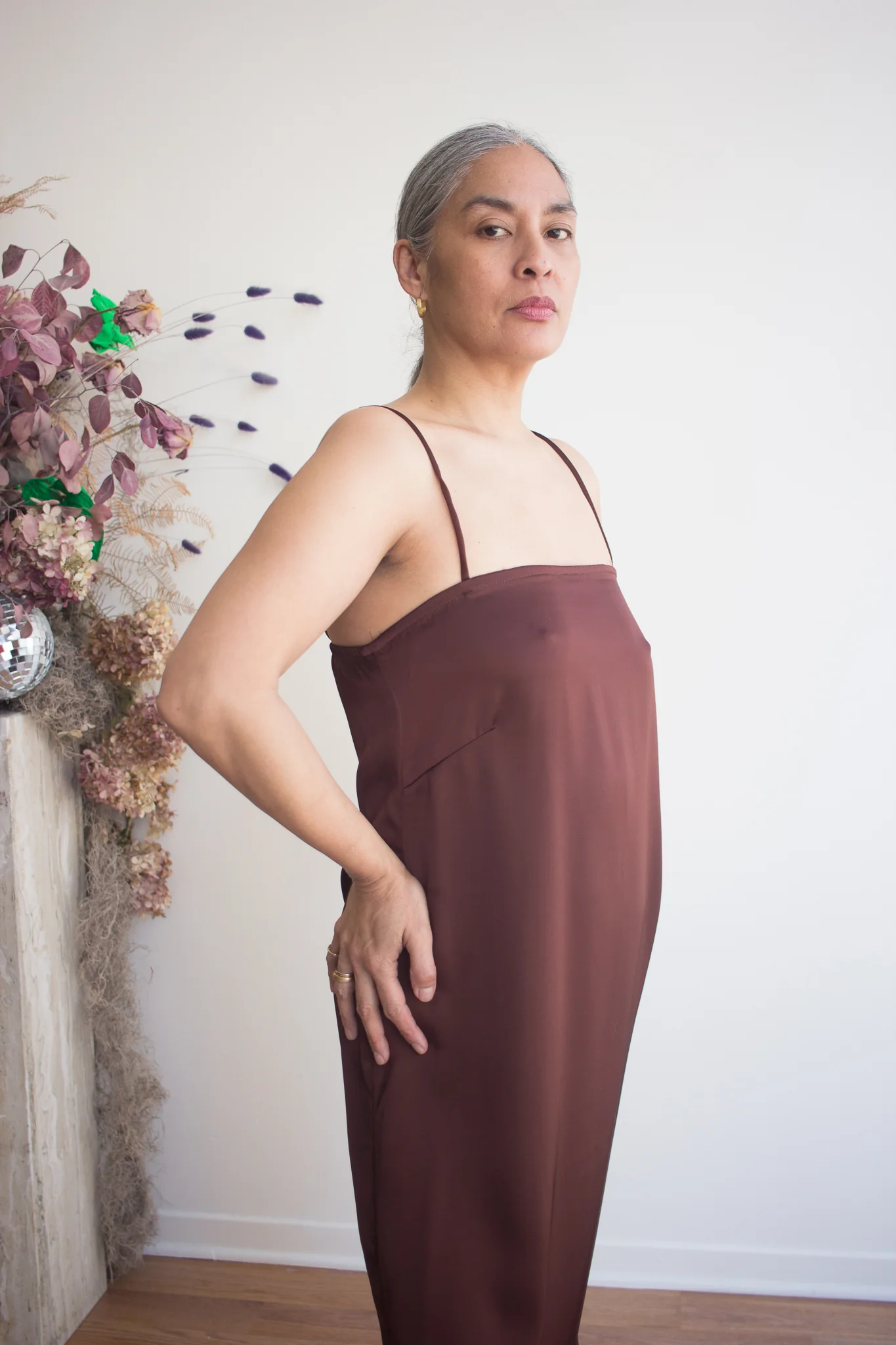 Korelli Ariel Dress (Chocolate) - Image 3