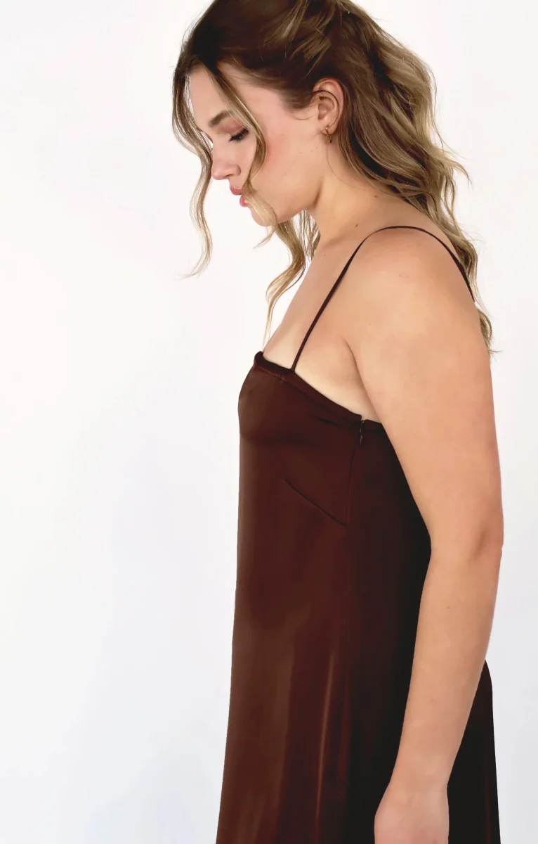 Korelli Ariel Dress (Chocolate) - Image 7
