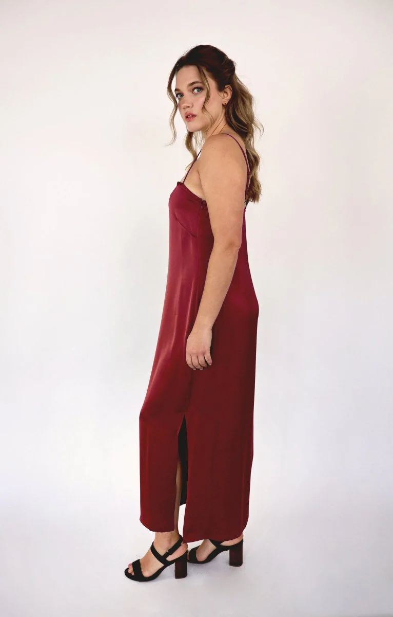 Korelli Ariel Dress (Wine) - Image 6