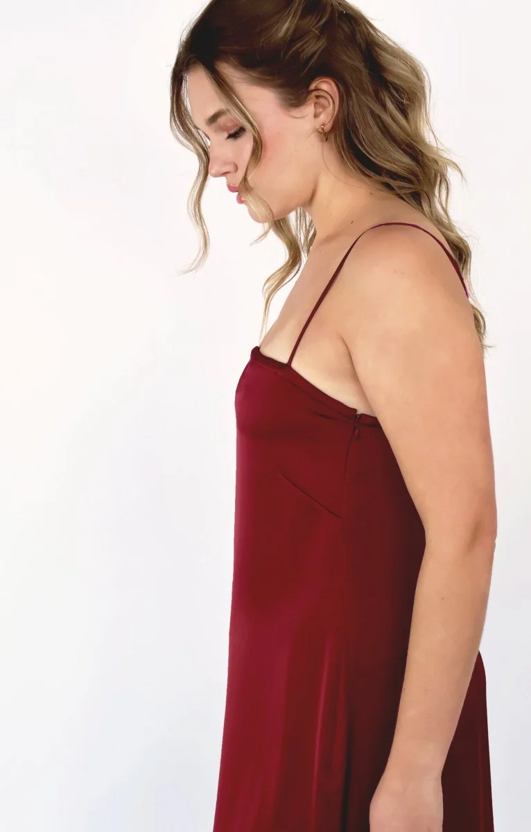 Korelli Ariel Dress (Wine) - Image 7