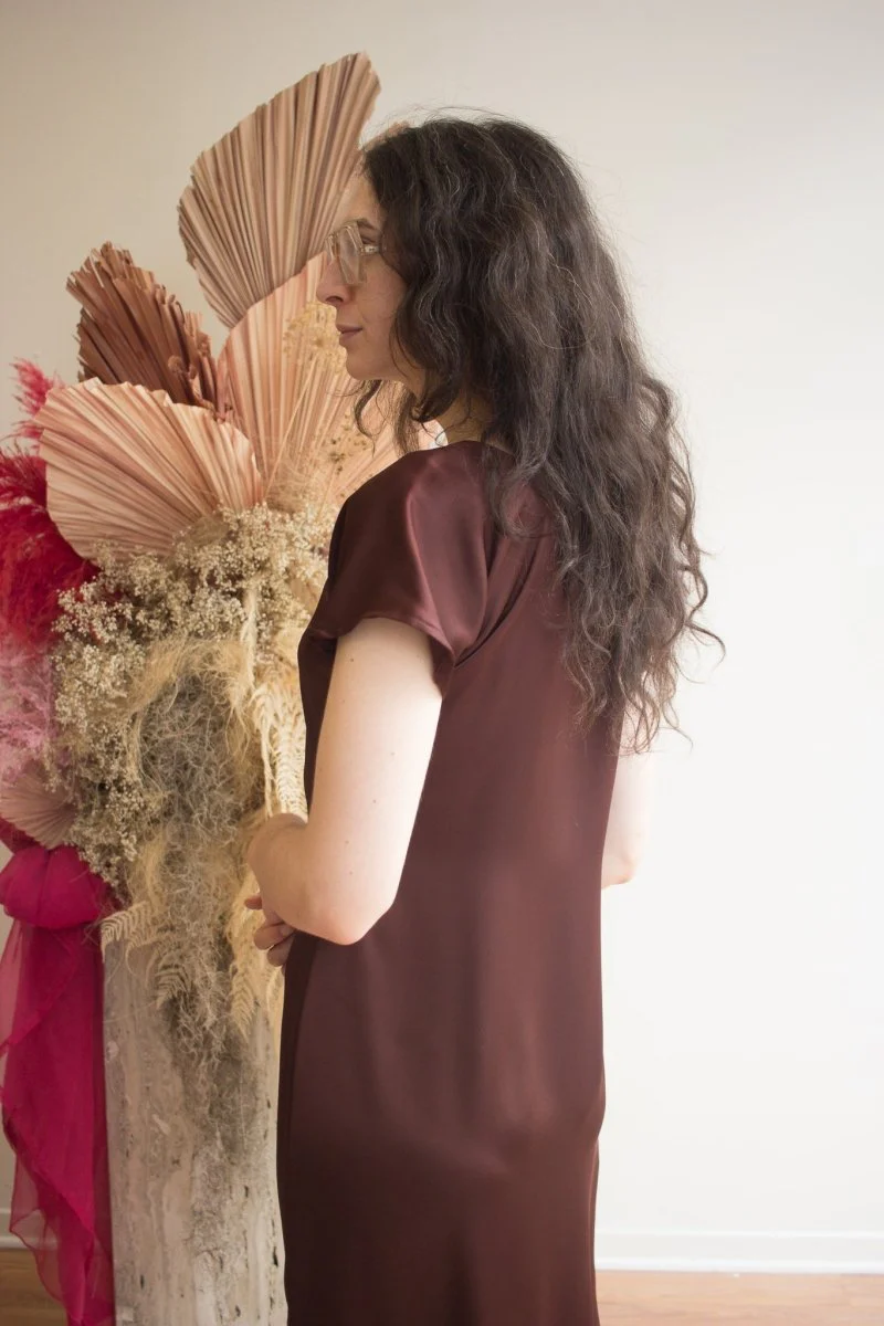 Korelli Aurora Reversible Dress (Chocolate) - Image 3