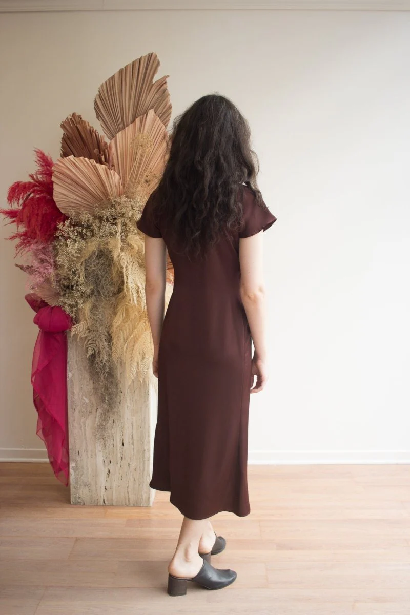 Korelli Aurora Reversible Dress (Chocolate) - Image 4