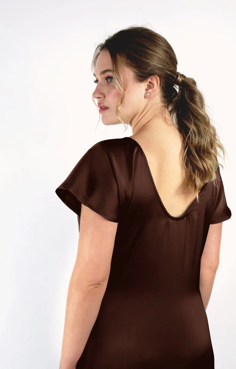 Korelli Aurora Reversible Dress (Chocolate) - Image 6