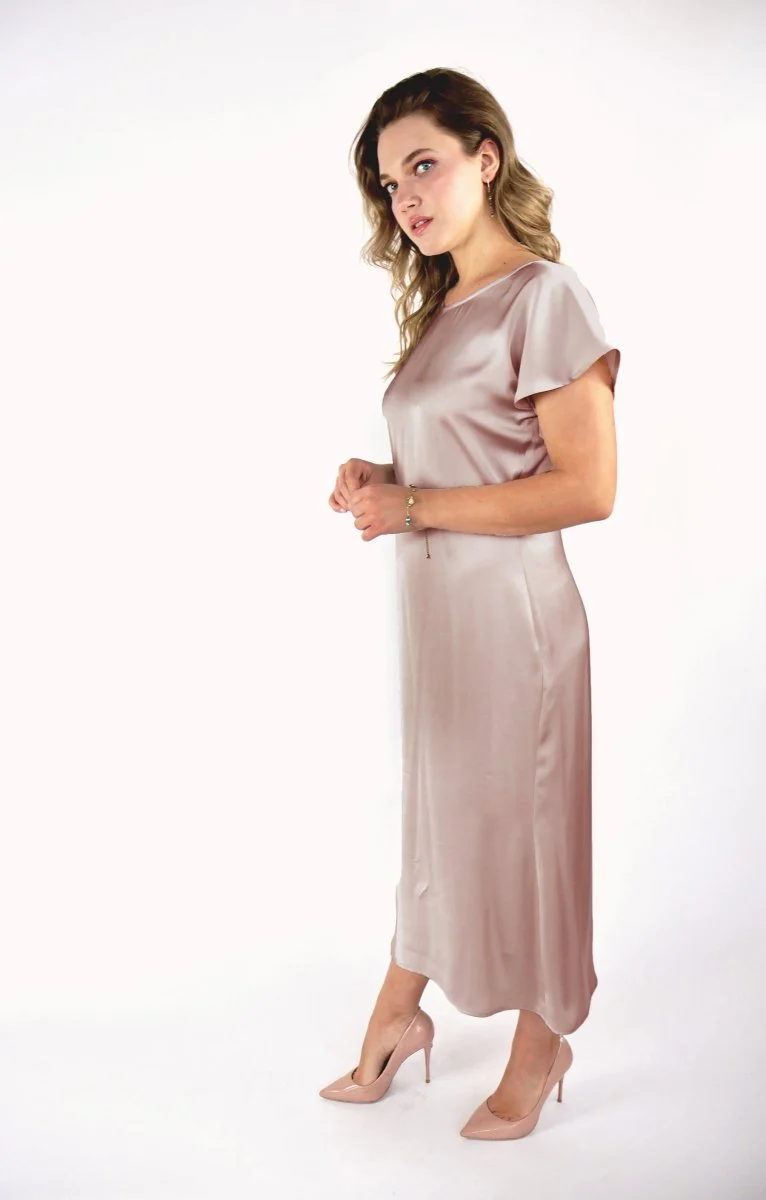 Korelli Aurora Reversible Dress (Dusty Rose) - Image 9