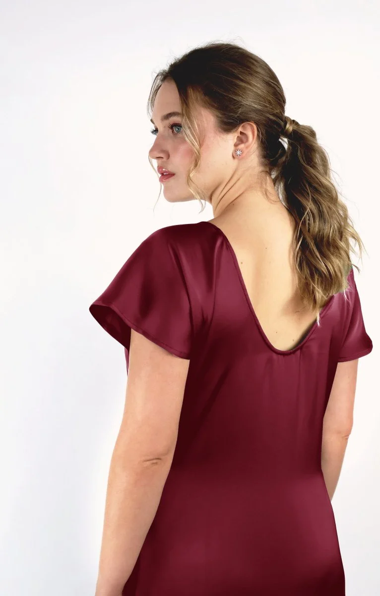 Korelli Aurora Reversible Dress (Wine) - Image 5