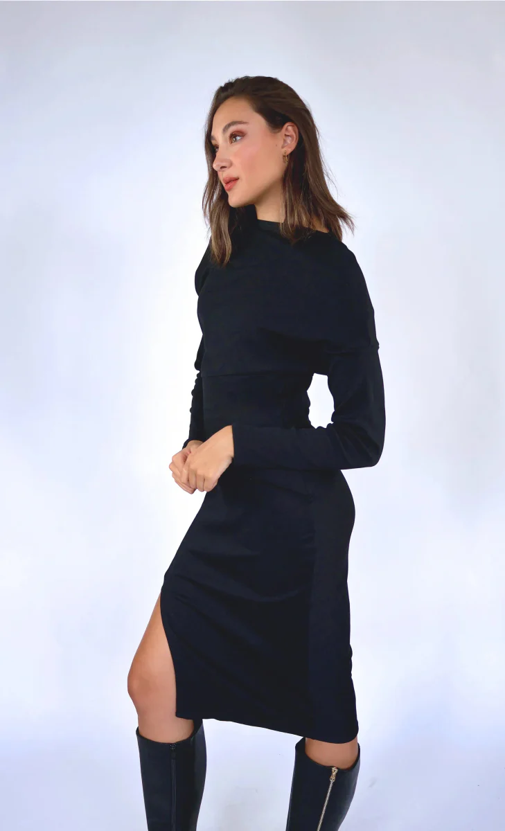 Korelli Barbara Dress (Black) - Image 3