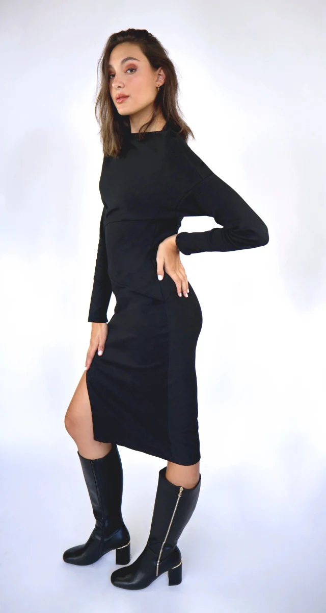 Korelli Barbara Dress (Black) - Image 6