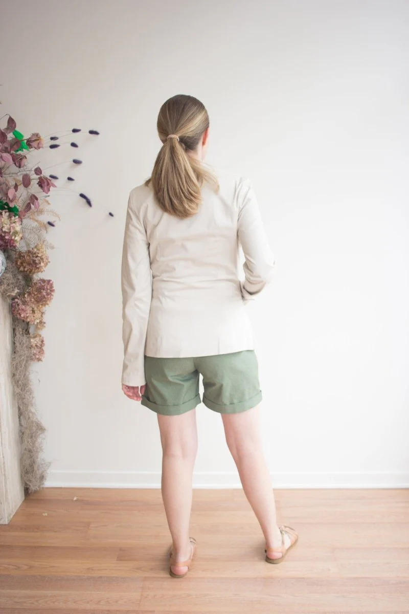 Korelli Blaire Blazer Top (Beige) - Image 4