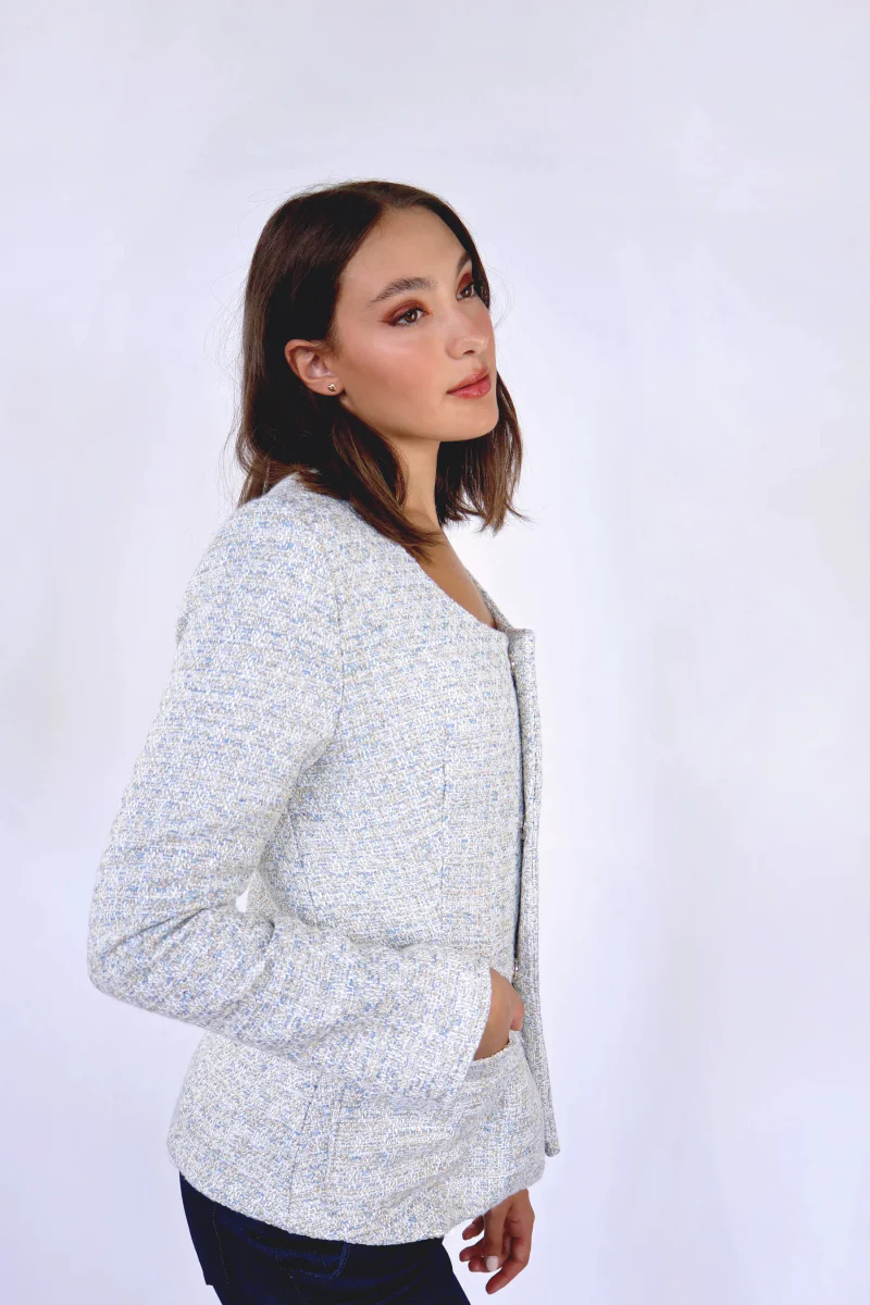 Korelli Blaire Blazer Top (Tweed) - Image 6