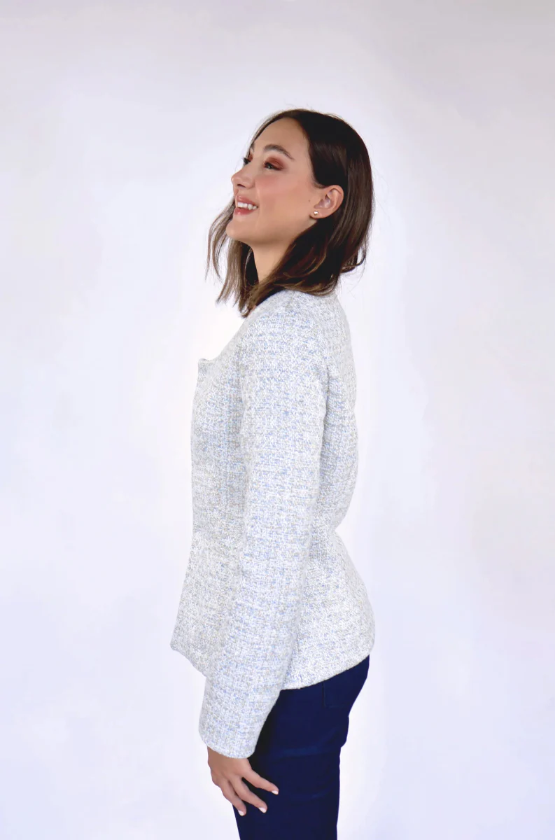 Korelli Blaire Blazer Top (Tweed) - Image 7