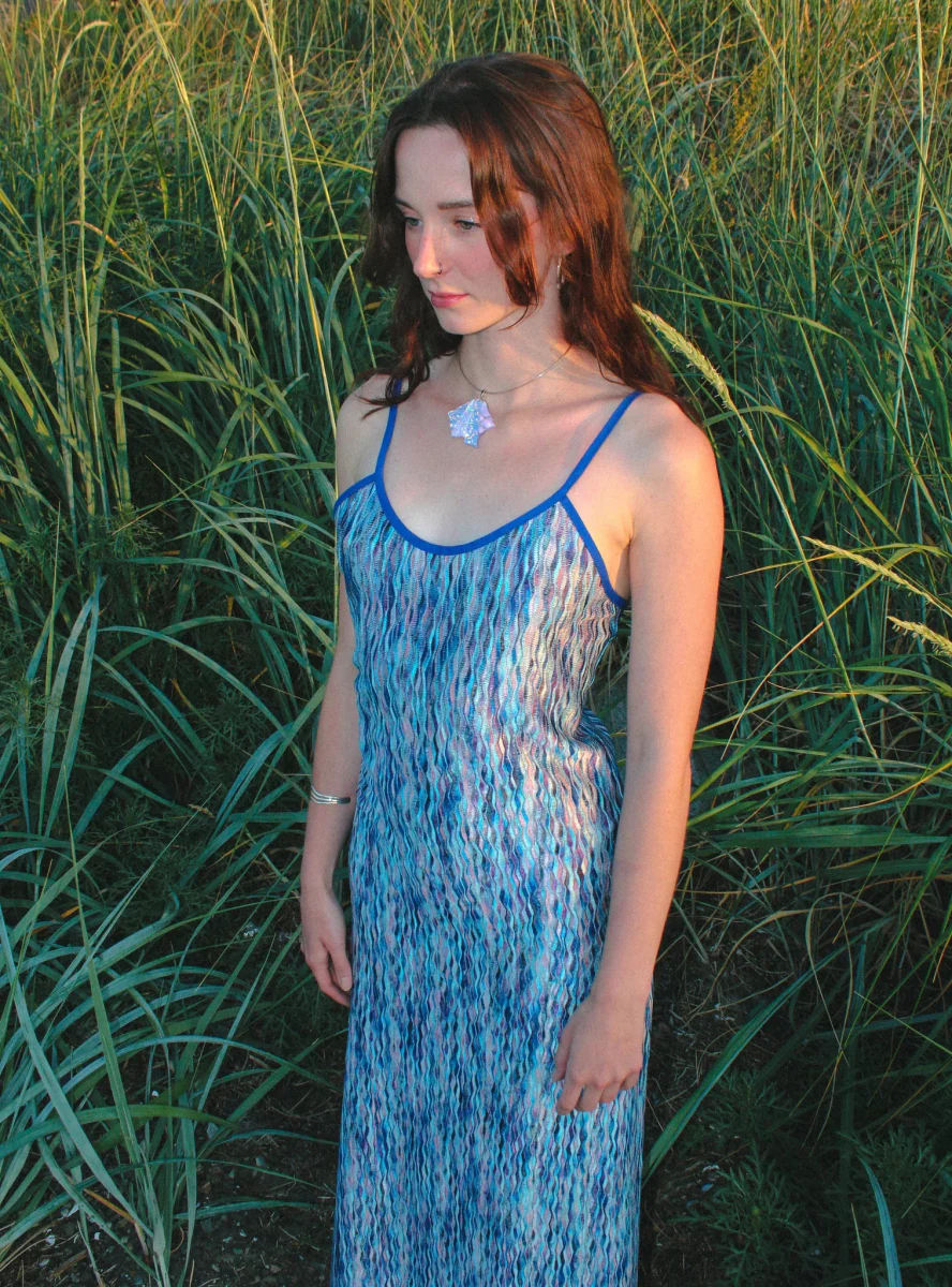 KSLAM Naomi Dress (Blue) - Image 11