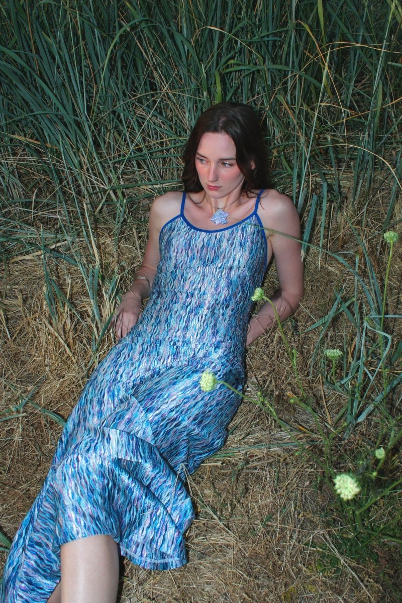 KSLAM Naomi Dress (Blue) - Image 15