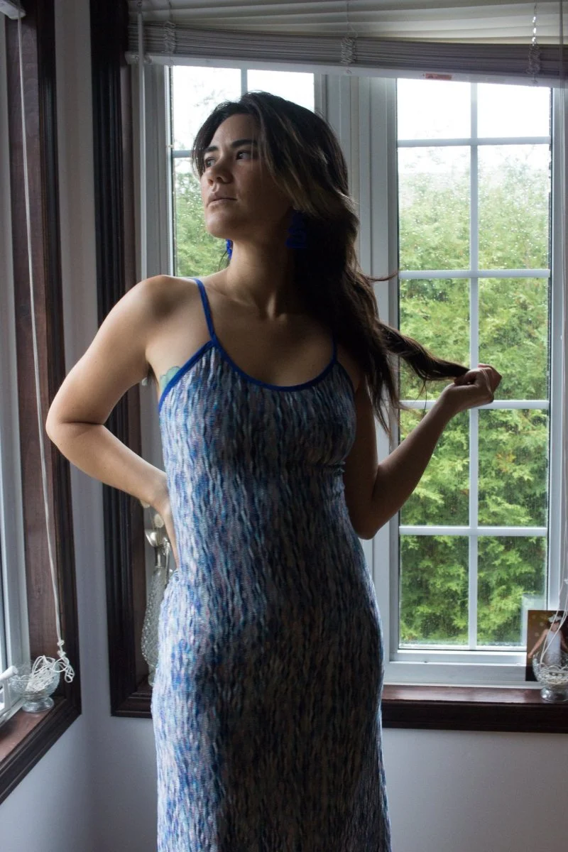 KSLAM Naomi Dress (Blue) - Image 3