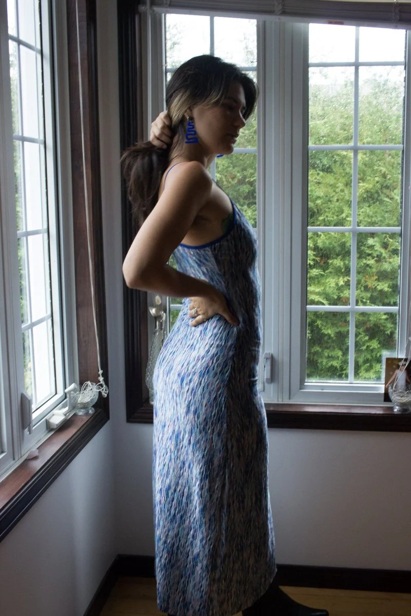 KSLAM Naomi Dress (Blue) - Image 4