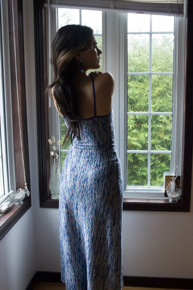 KSLAM Naomi Dress (Blue) - Image 5