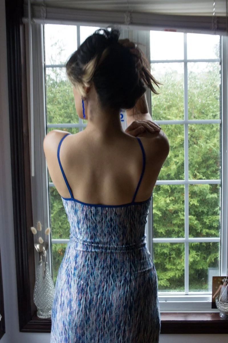 KSLAM Naomi Dress (Blue) - Image 6