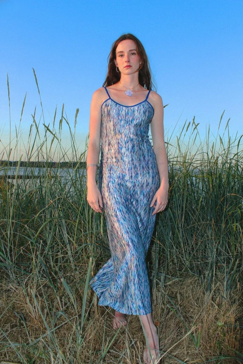 KSLAM Naomi Dress (Blue) - Image 8