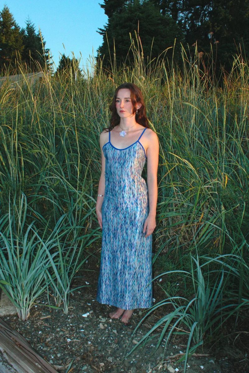 KSLAM Naomi Dress (Blue) - Image 9
