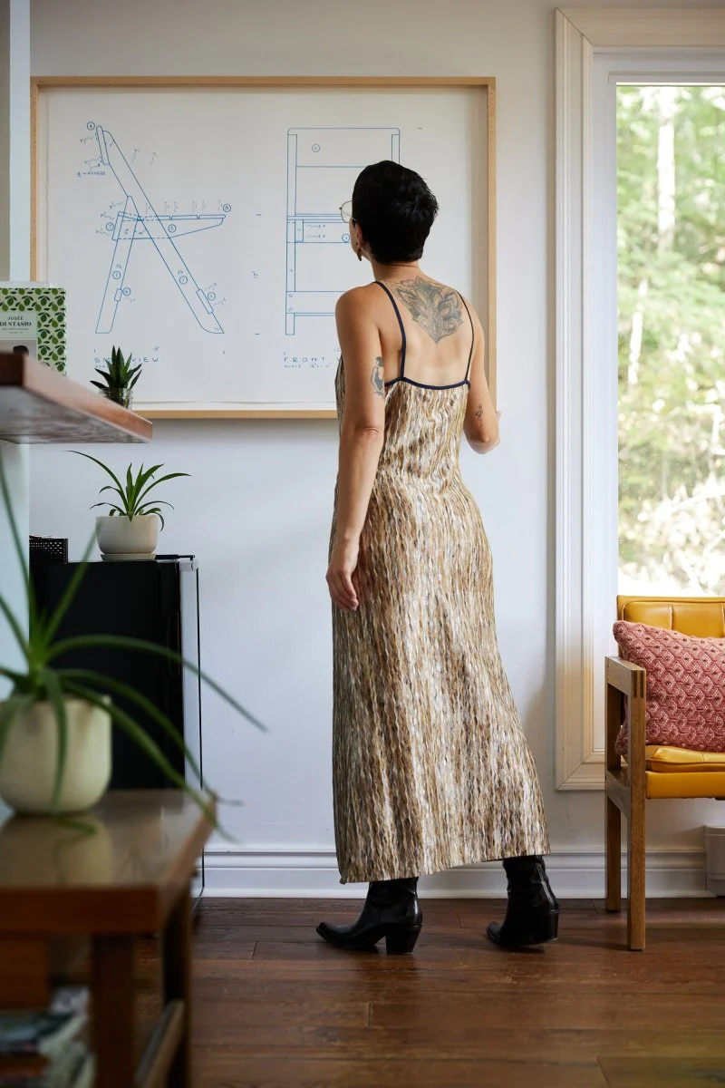 KSLAM Naomi Dress (Brown) - Image 4