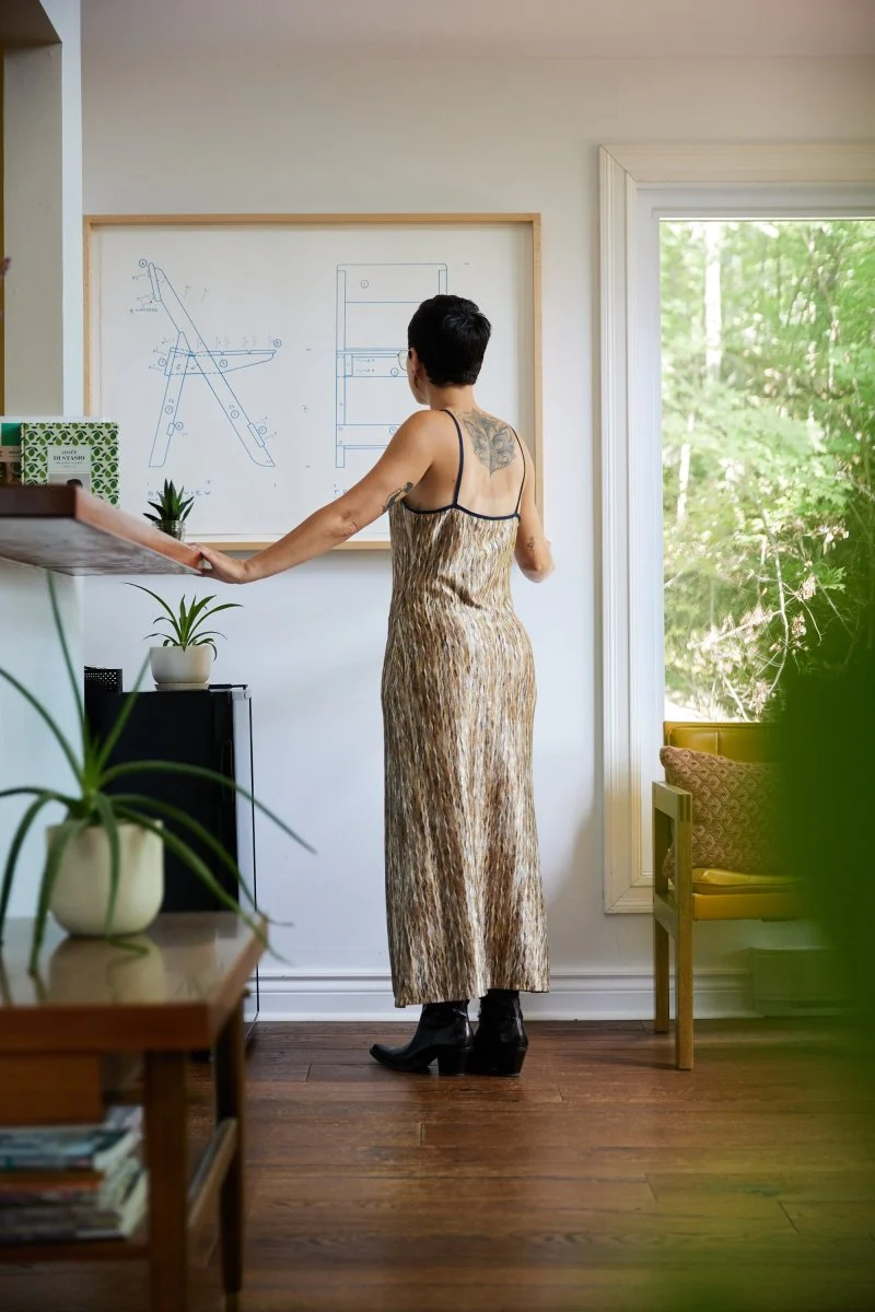 KSLAM Naomi Dress (Brown) - Image 5