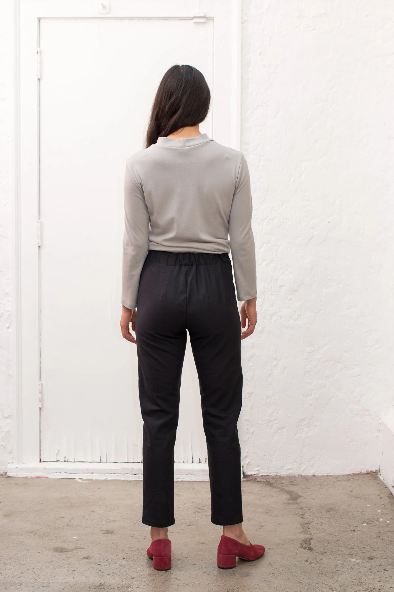 Leka Tapered Pants (Black) - Image 11