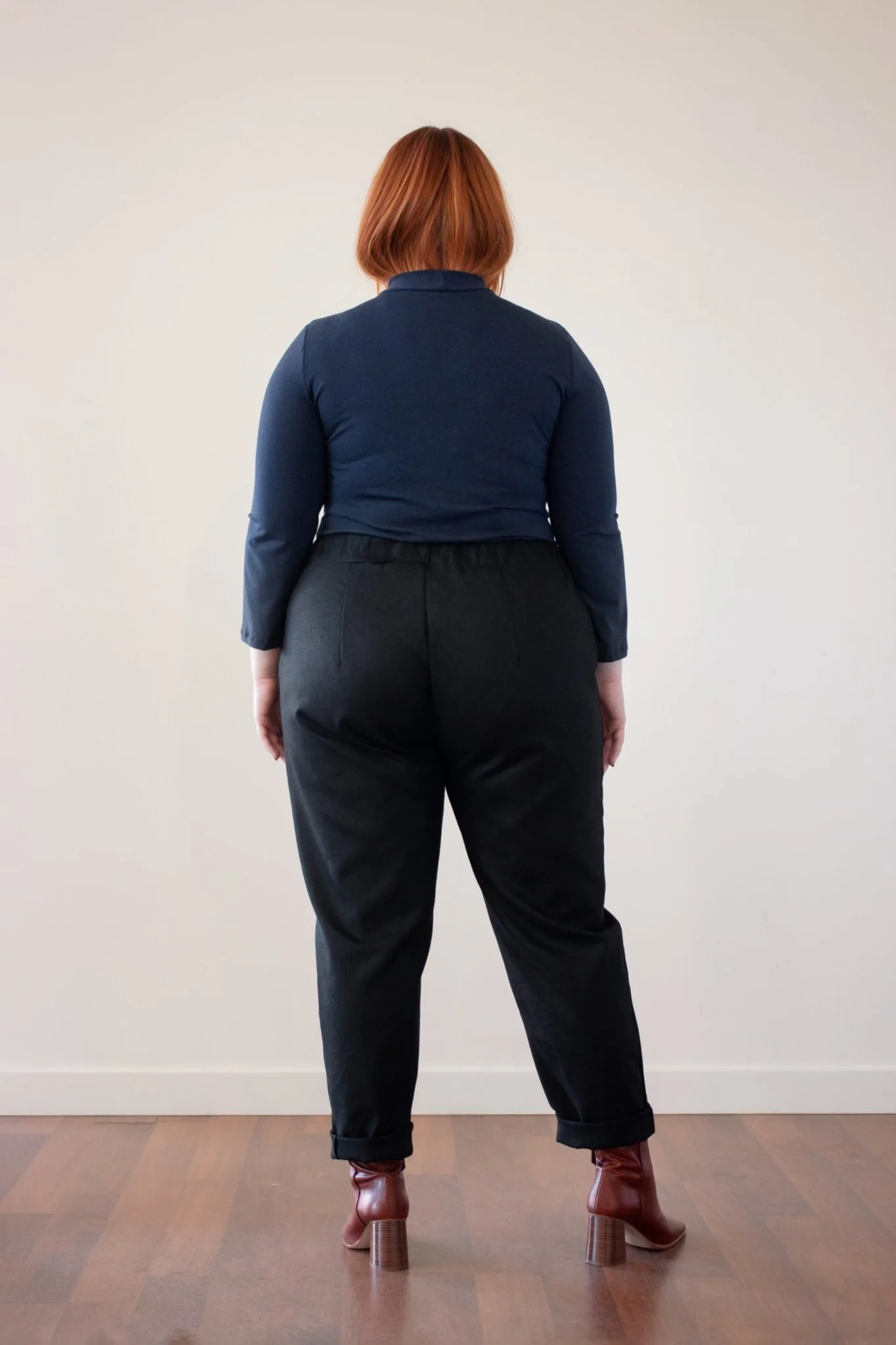 Leka Tapered Pants (Black) - Image 12