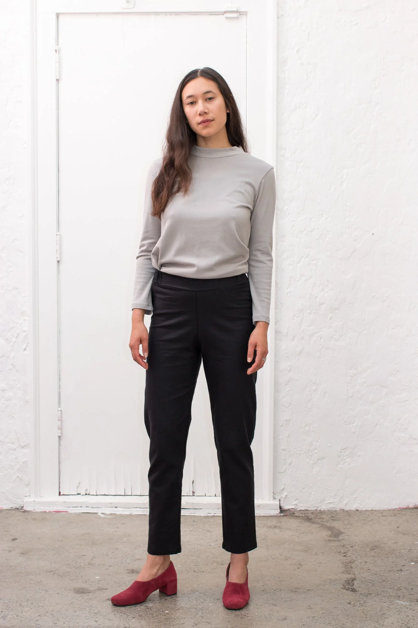 Leka Tapered Pants (Black) - Image 7