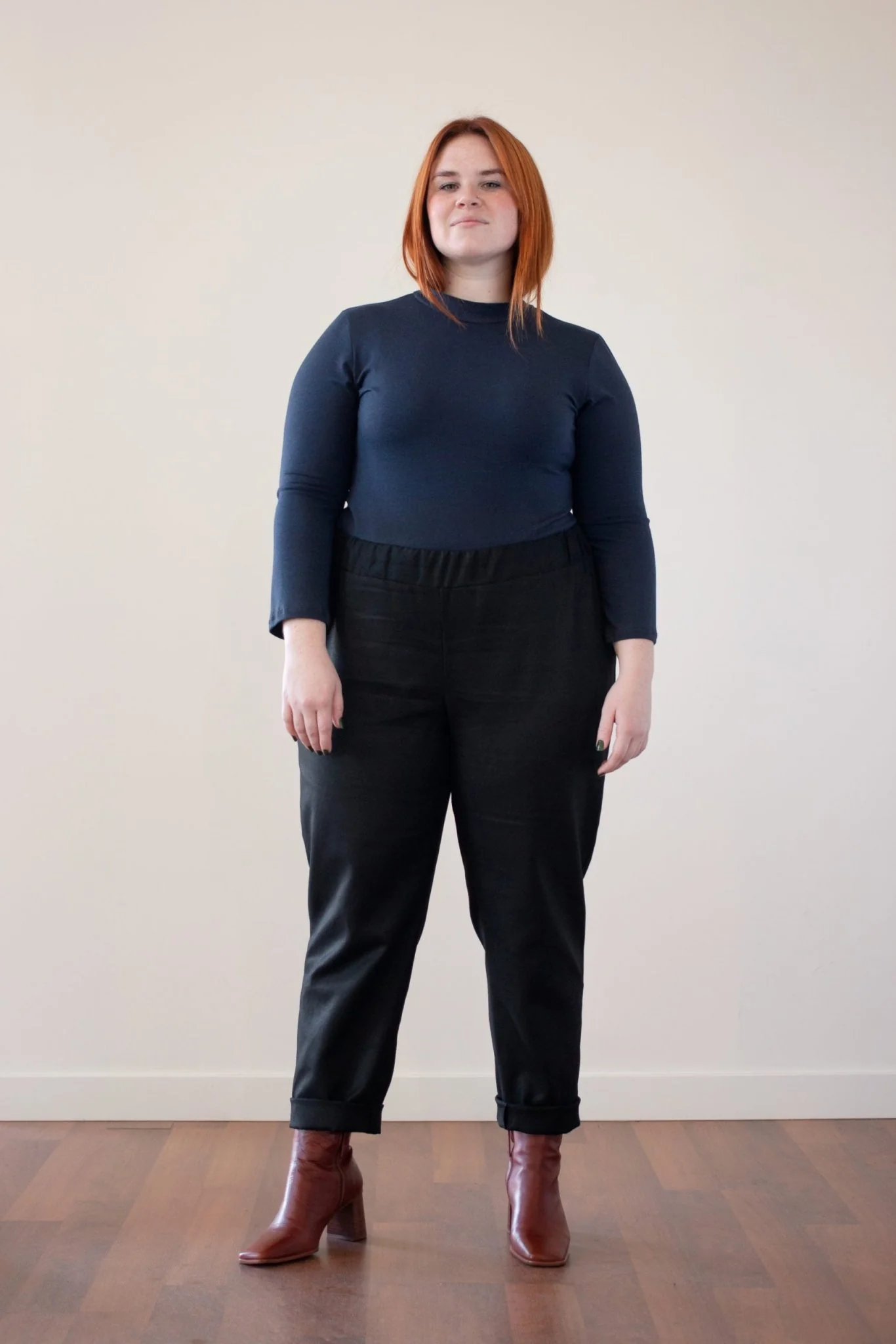 Leka Tapered Pants (Black) - Image 8