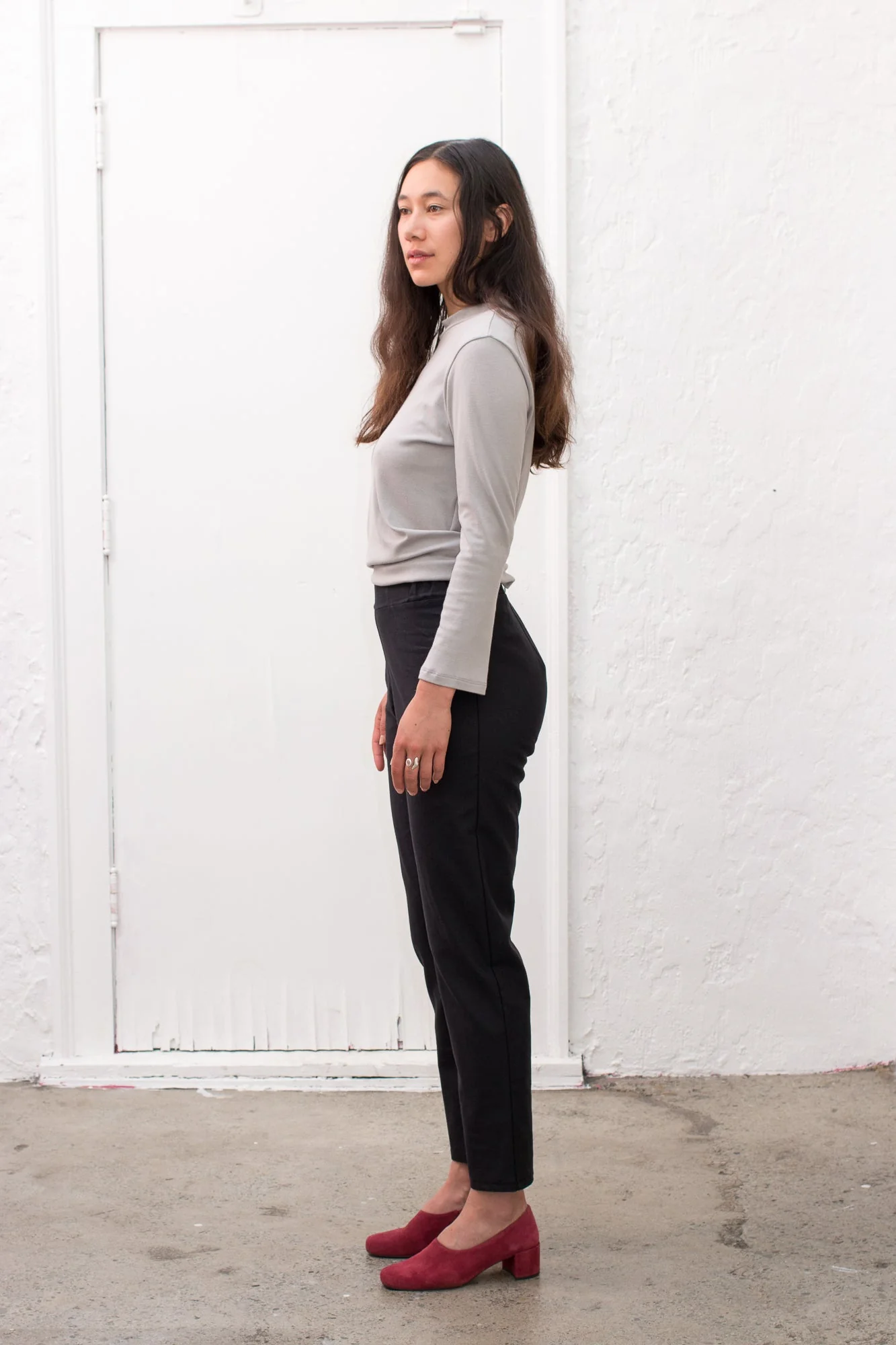 Leka Tapered Pants (Black) - Image 9
