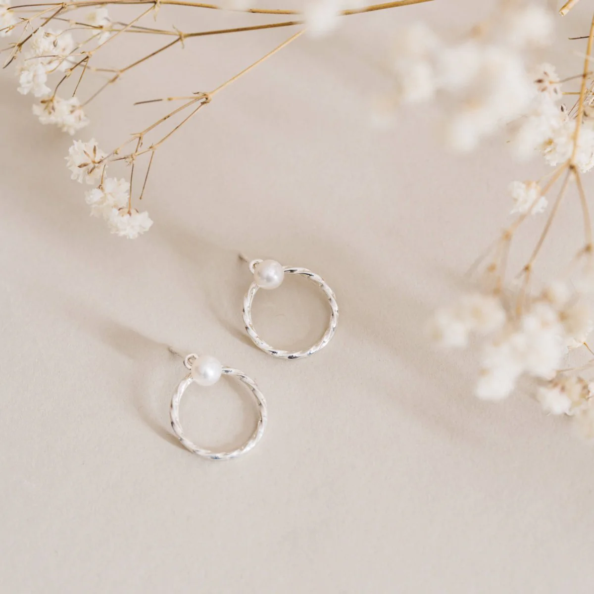 Lidia Jewelry Ear Jacket With Pearl Earrings