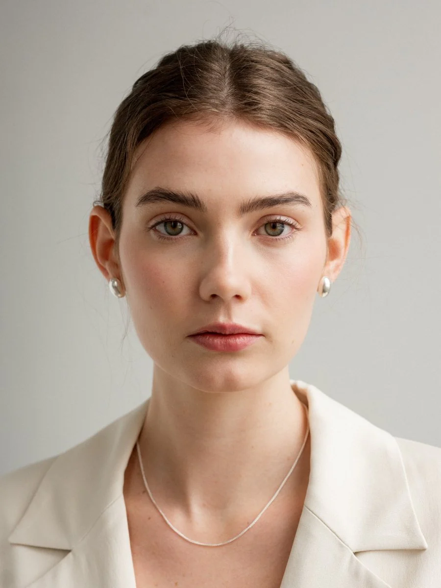 Lisbeth Edith Studs (Gold or Silver) - Image 3