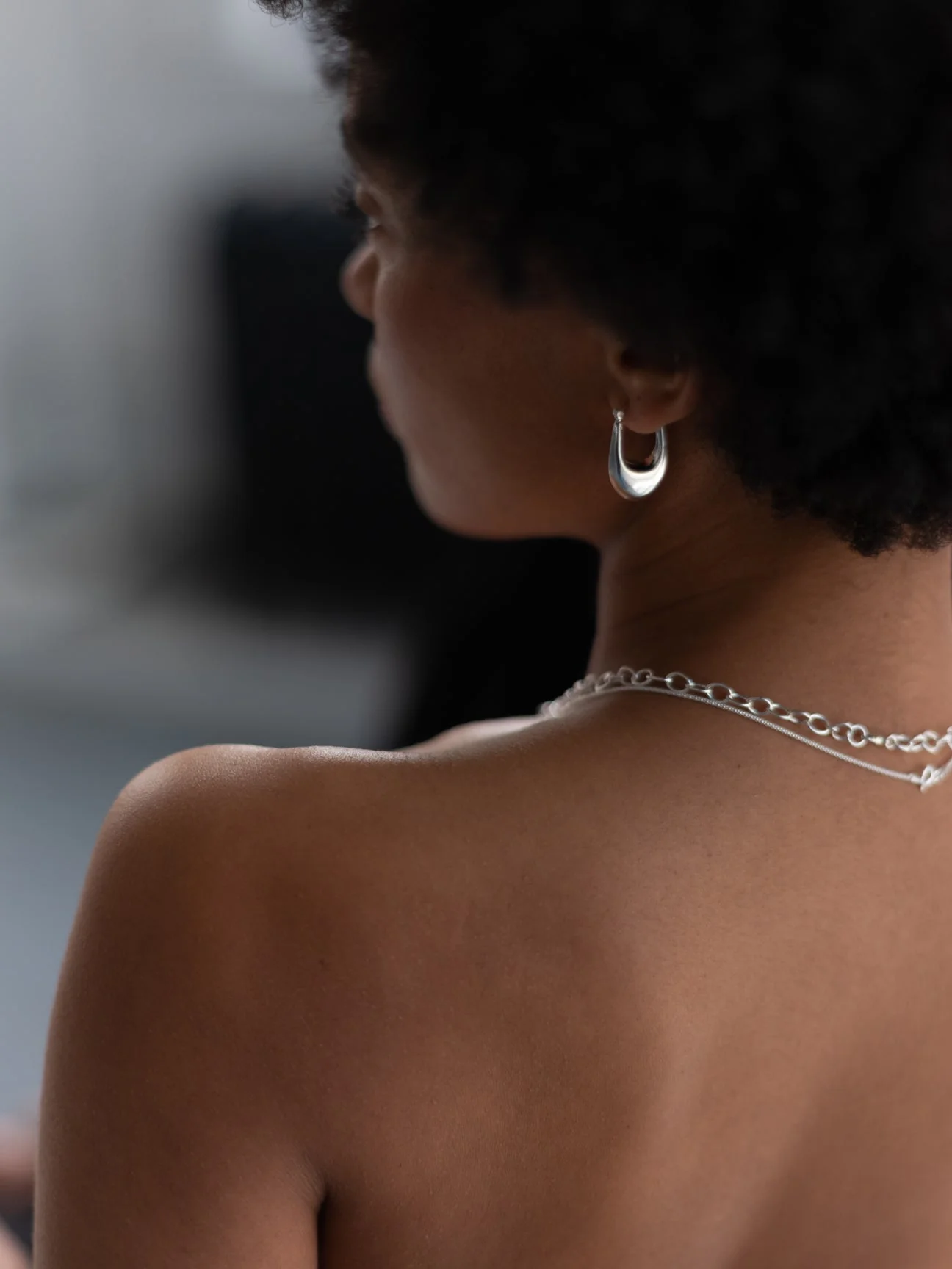 Lisbeth Emmeline Hoops (Gold or Silver) - Image 4