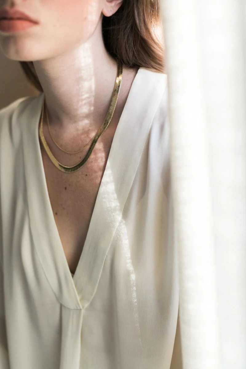 Lisbeth Herringbone XL Necklace