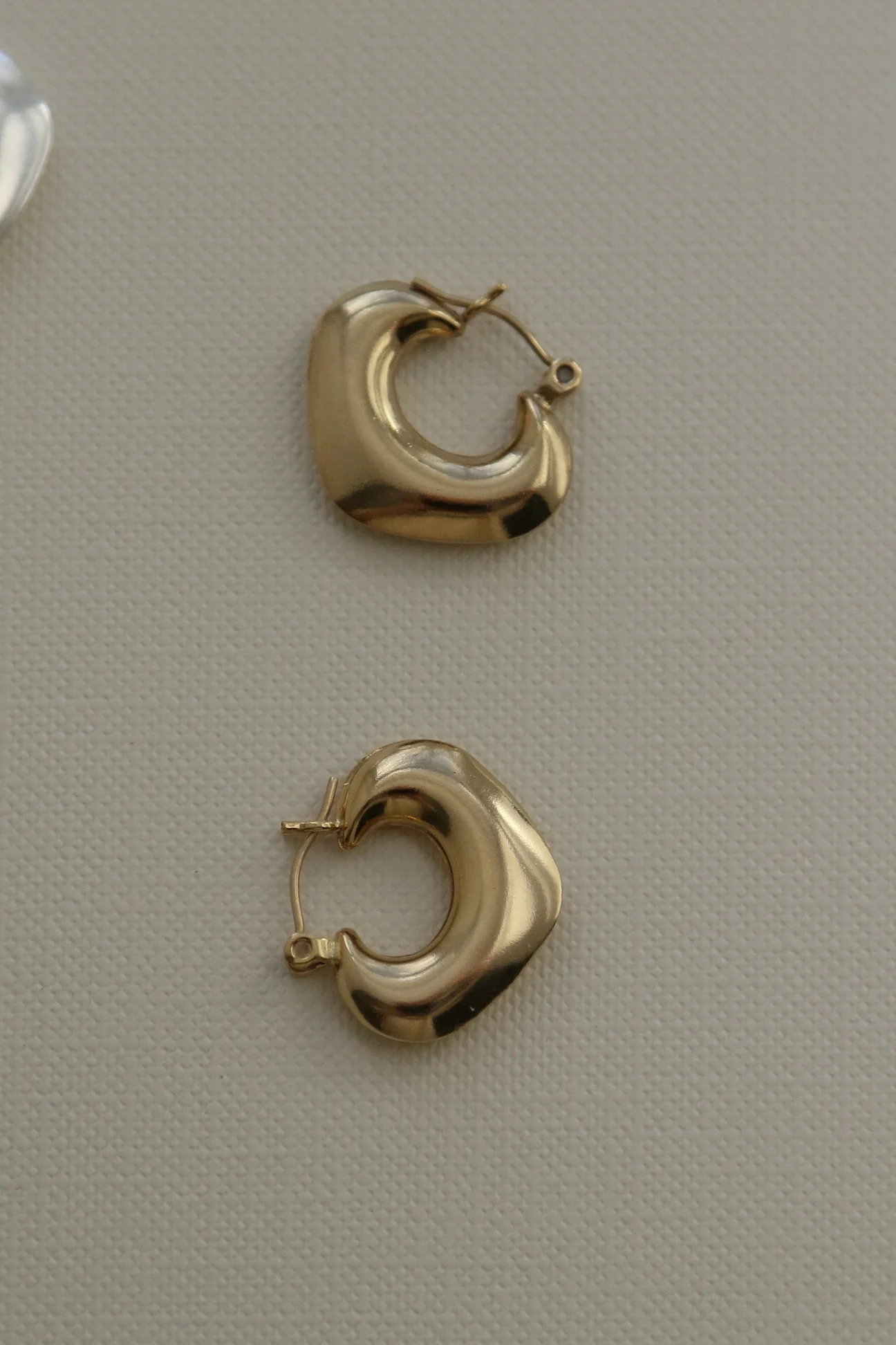 Lisbeth Oak Hoops (Gold or Silver) - Image 3