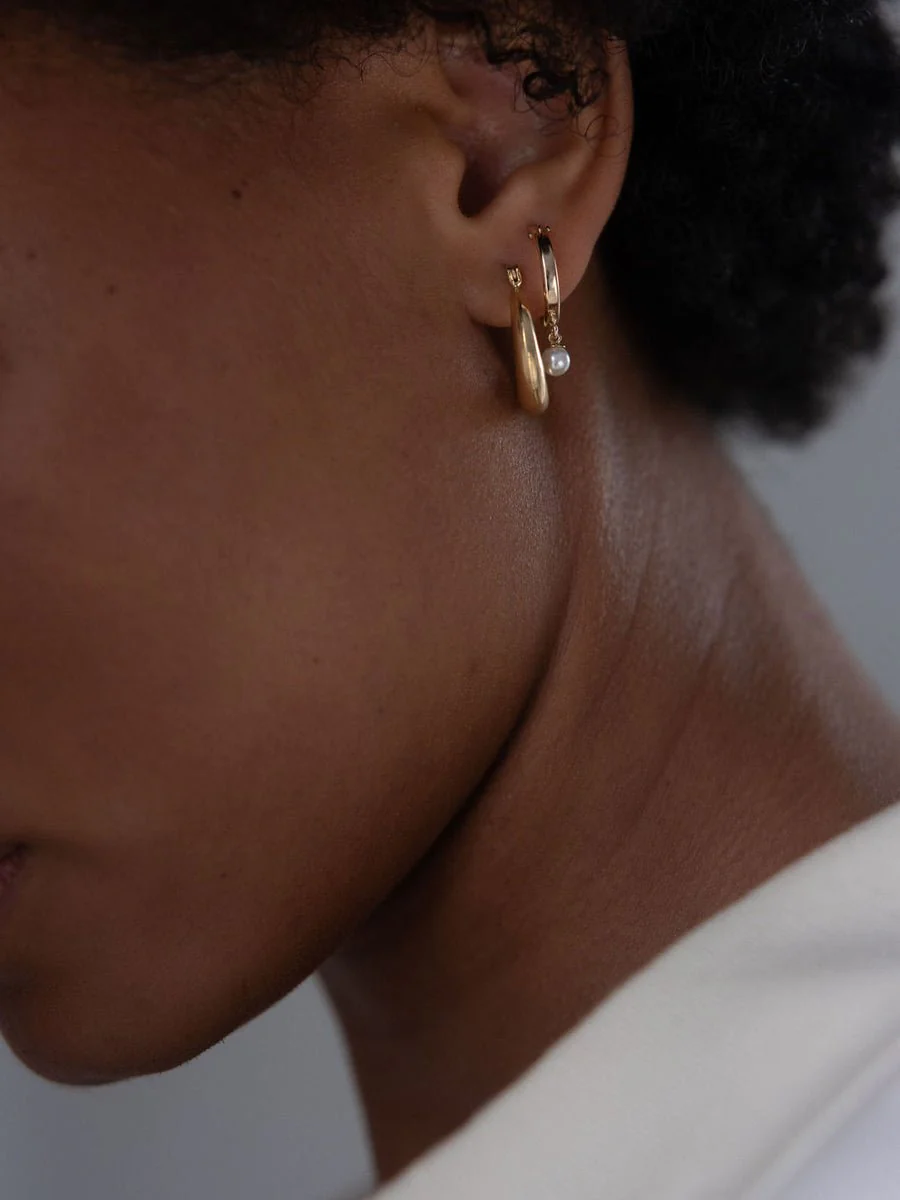 Lisbeth Willow Earrings (Gold or Silver) - Image 2
