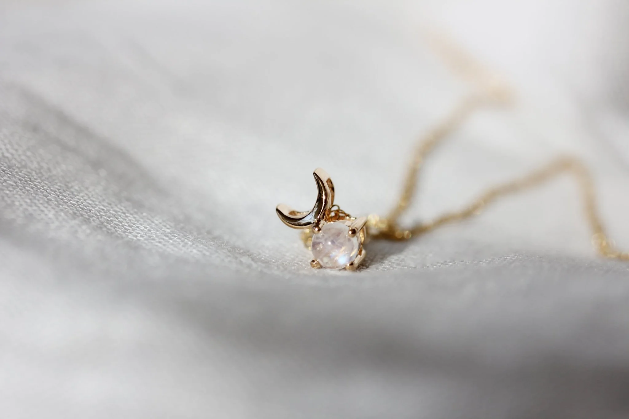 Little Gold Artemis Necklace - Image 2
