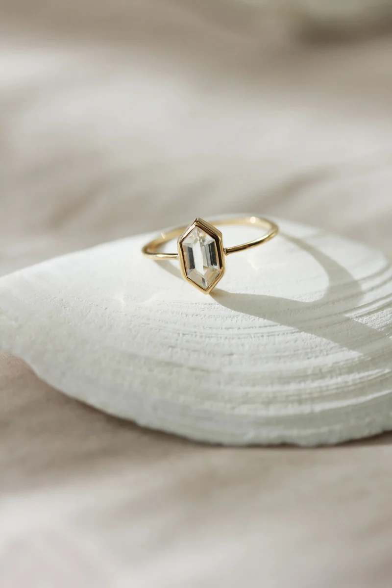 Little Gold Lucia Ring - Image 11