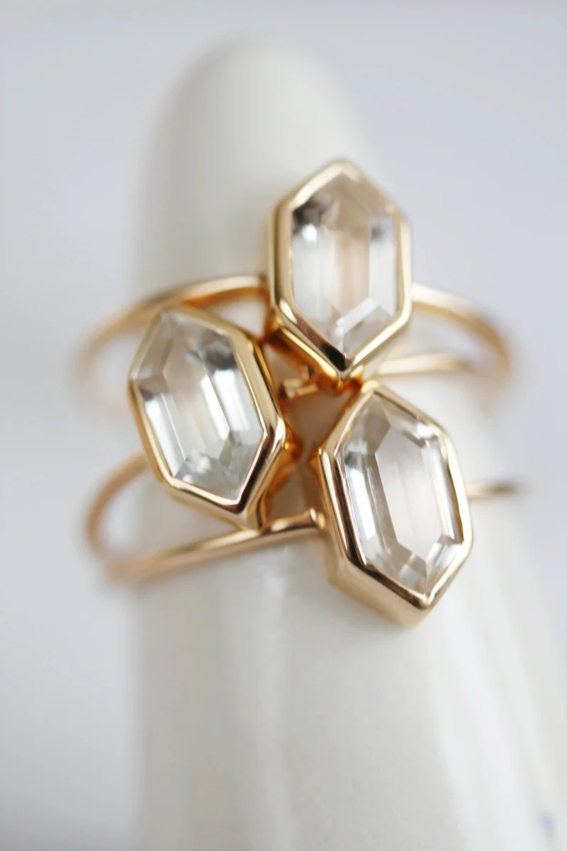 Little Gold Lucia Ring - Image 3
