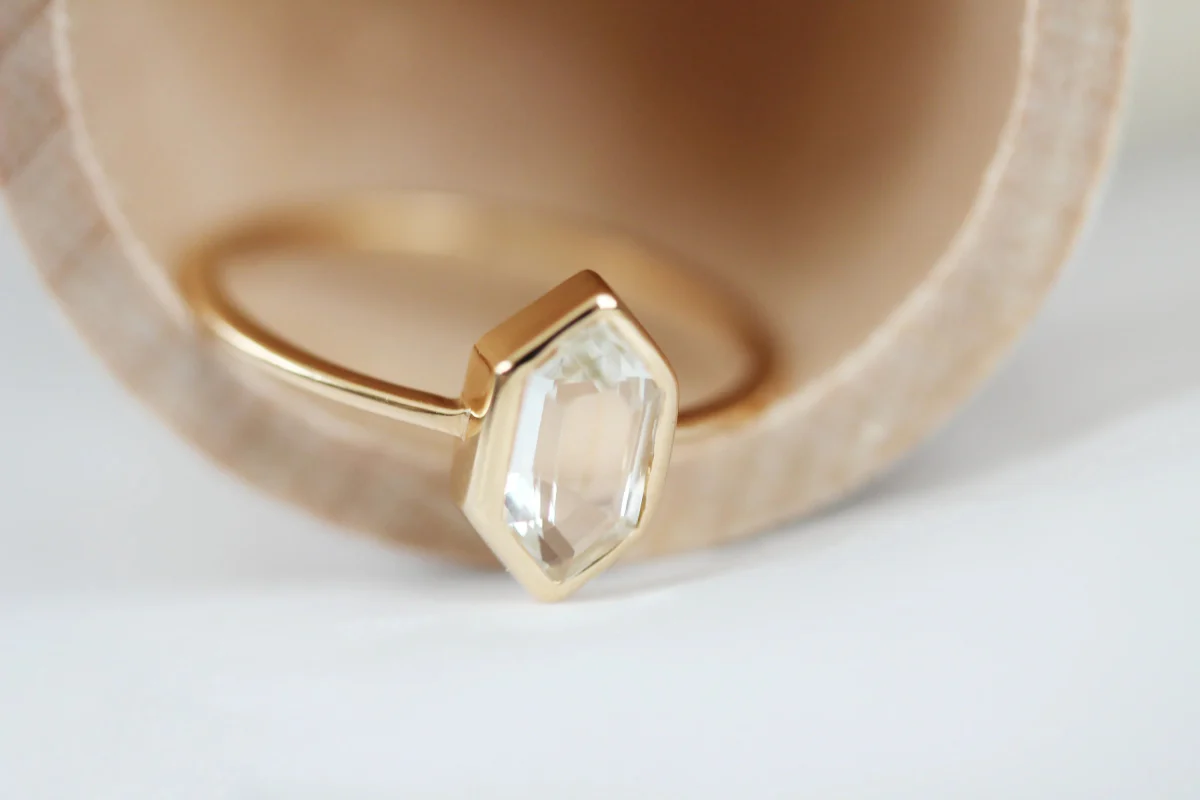 Little Gold Lucia Ring - Image 6