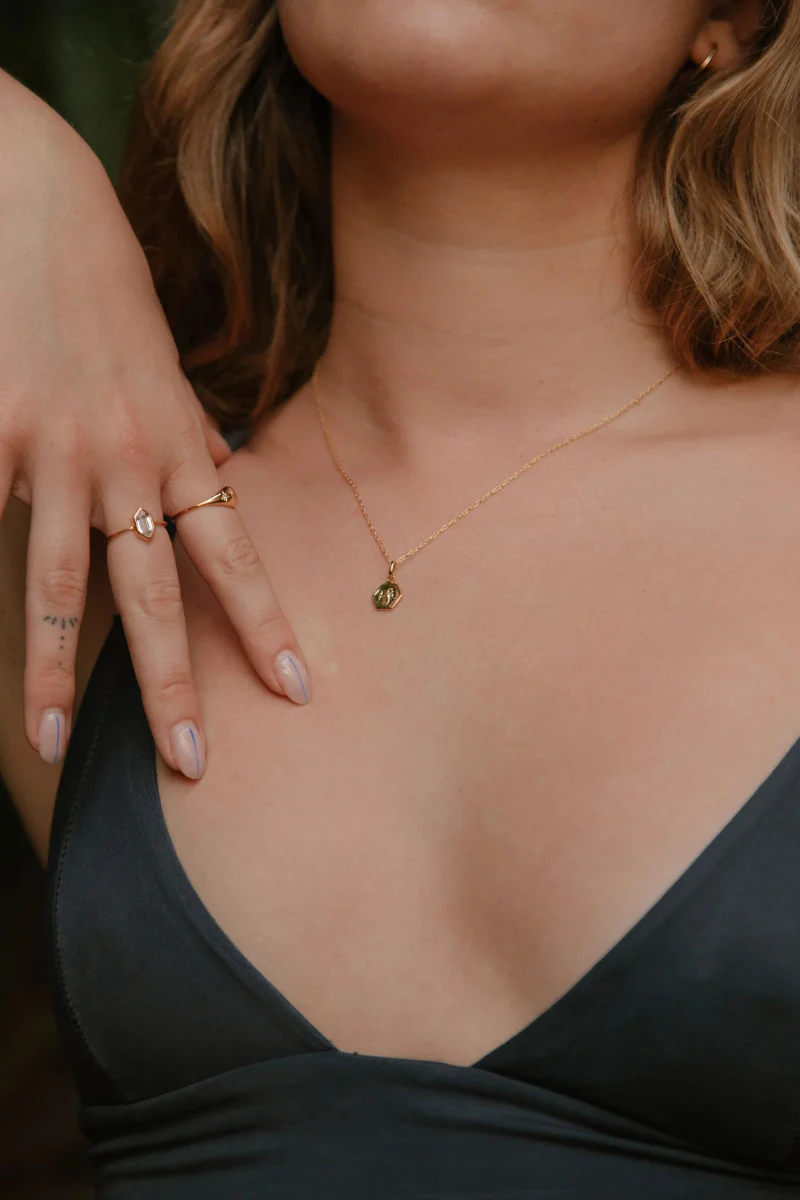 Little Gold Lucia Ring - Image 9