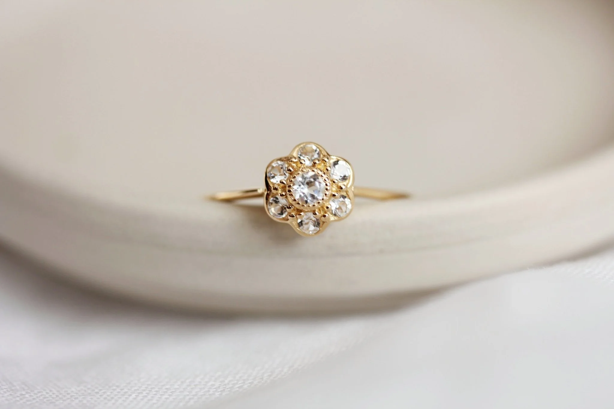 Little Gold Manon Ring - Image 3