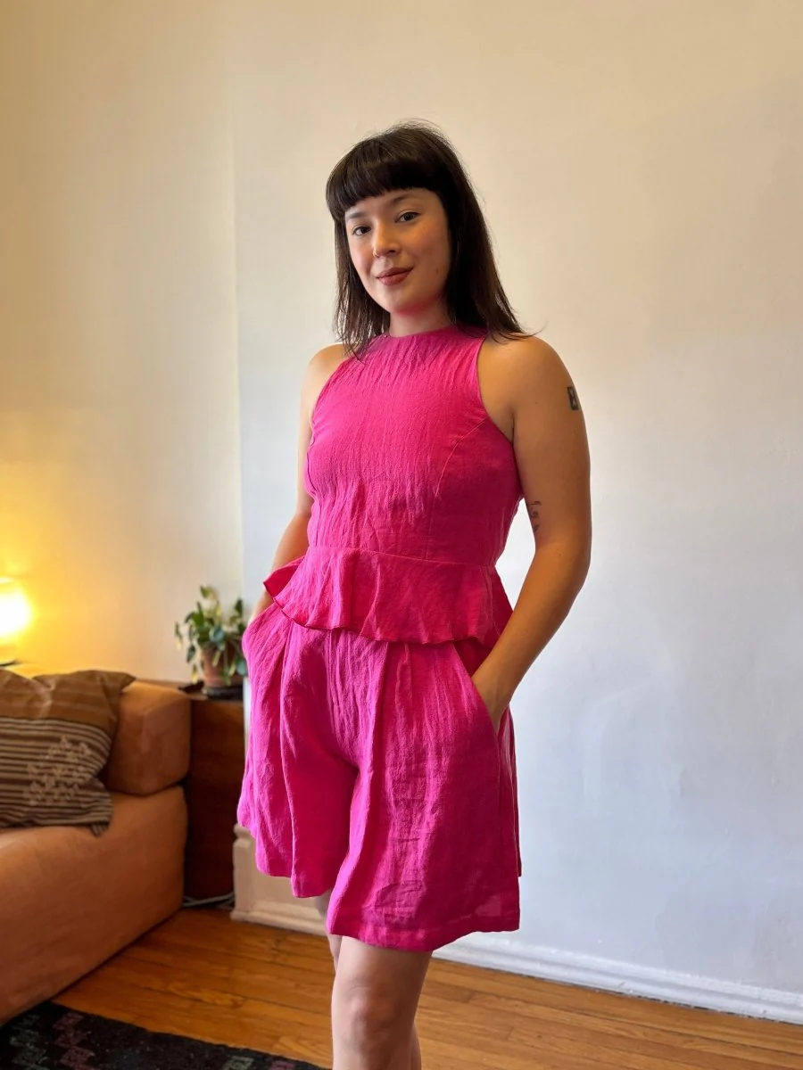 Marigold Alexandra Top (Flamingo)