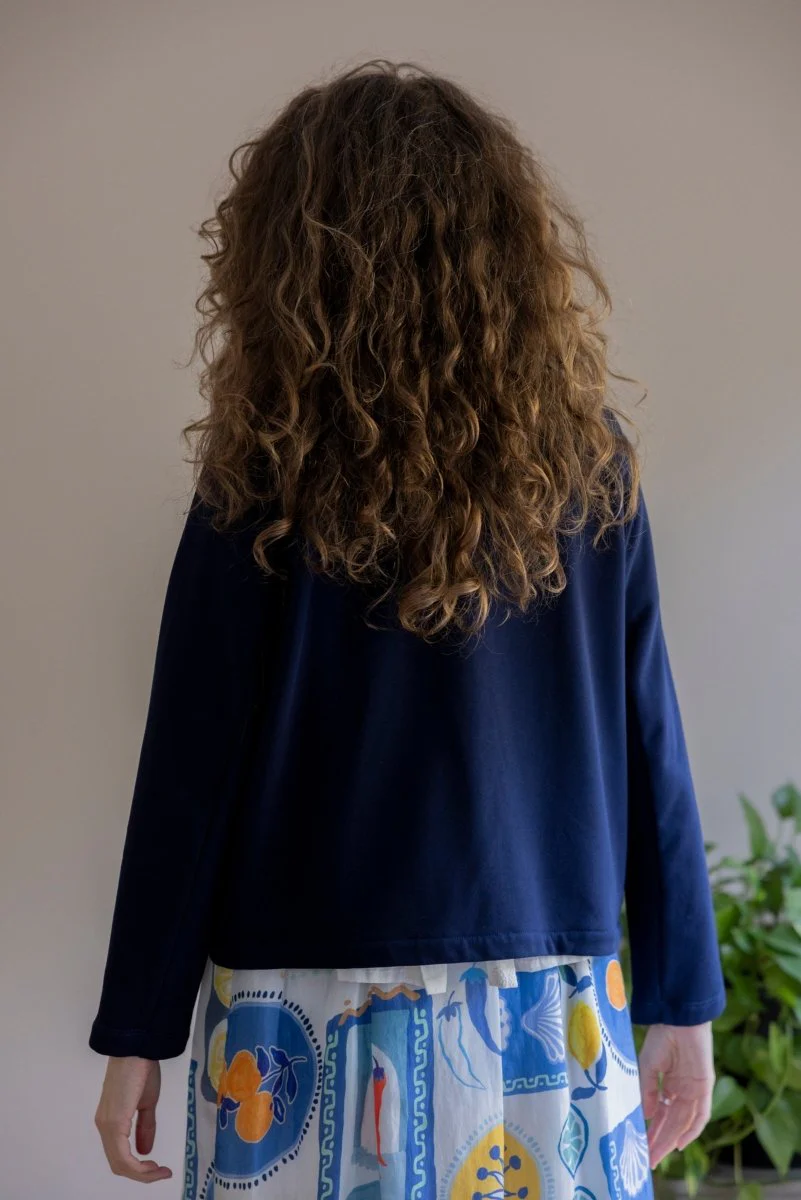 Marigold Anita Coat (Navy) - Image 5