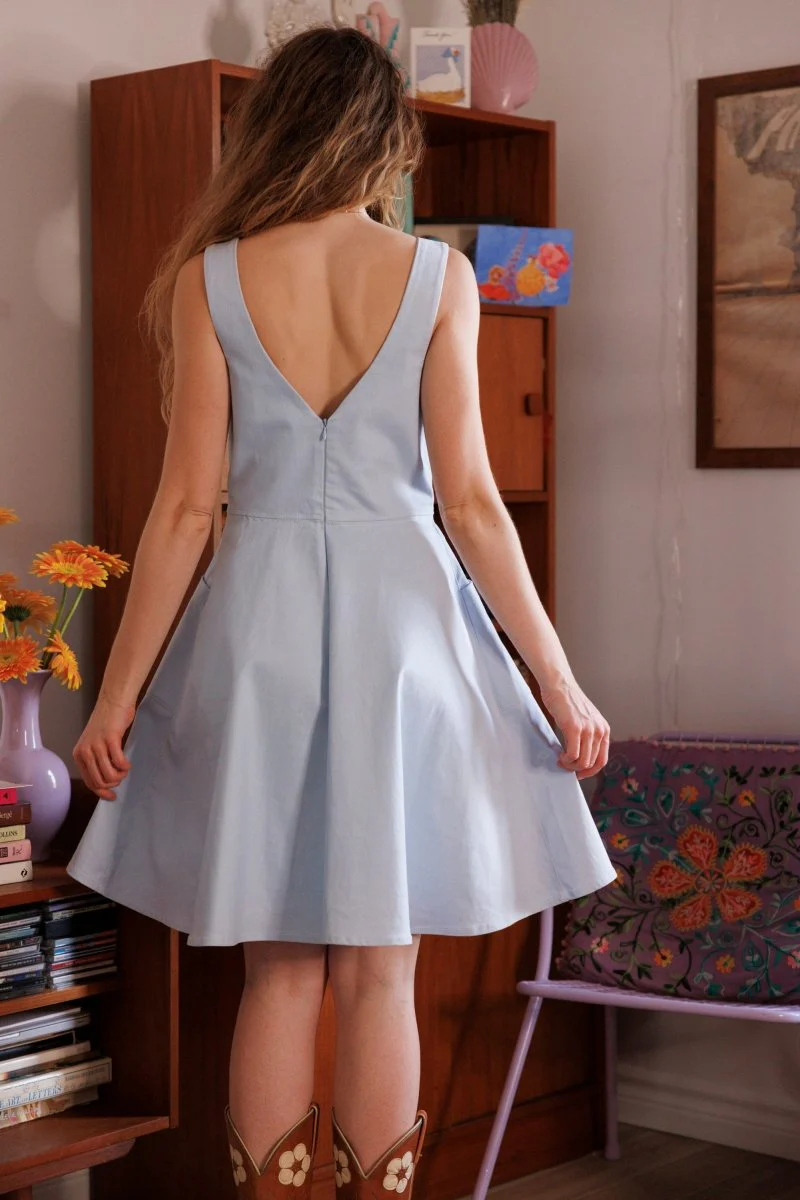 Marigold Anna Dress (Sky) - Image 17
